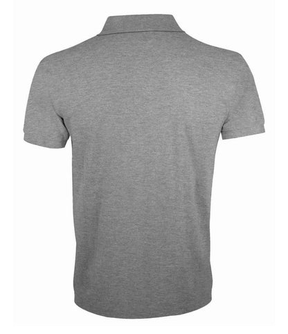 SOL'S SOL'S Prime Poly/Cotton Piqué Polo Shirt - Grey Marl (10571)