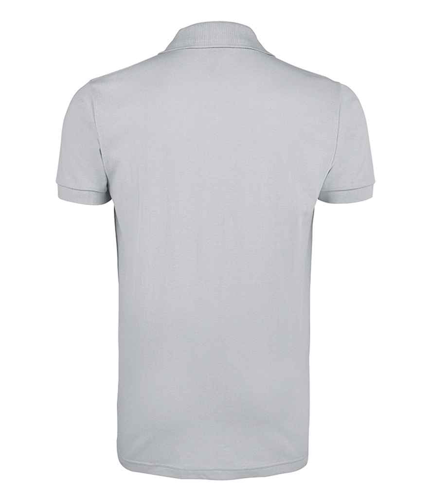 SOL'S SOL'S Prime Poly/Cotton Piqué Polo Shirt - Pure Grey (10571)