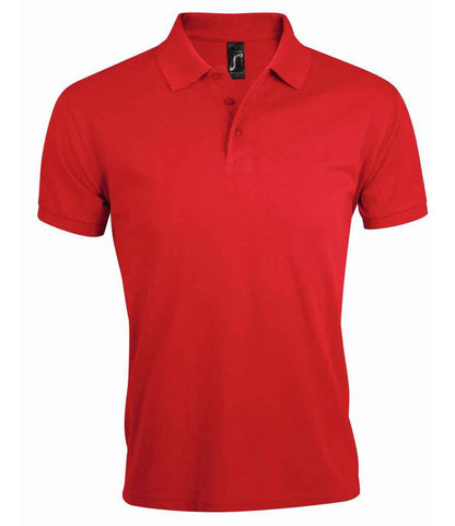 SOL'S SOL'S Prime Poly/Cotton Piqué Polo Shirt - Red (10571)