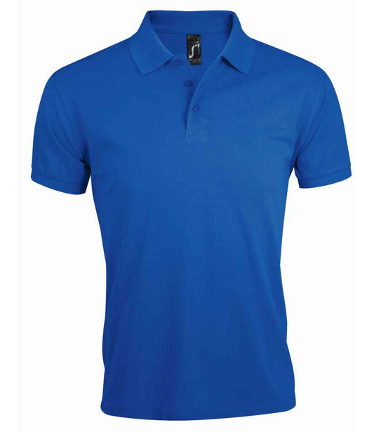 SOL'S SOL'S Prime Poly/Cotton Piqué Polo Shirt - Royal Blue (10571)