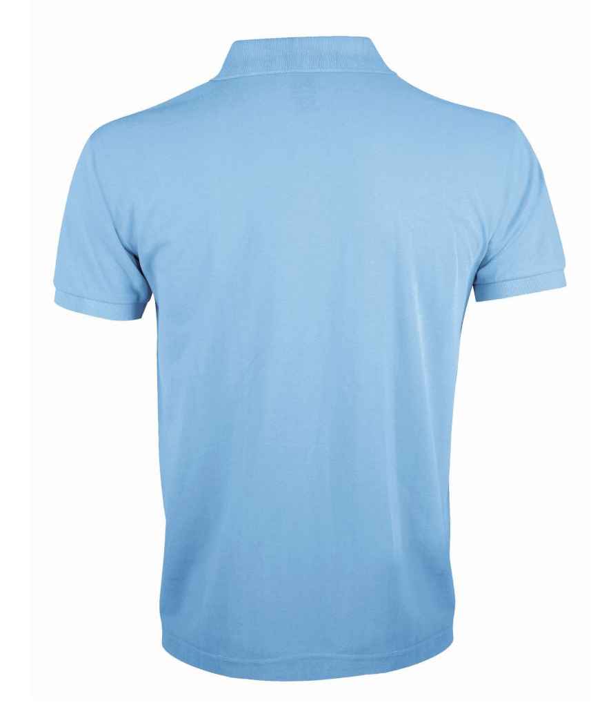 SOL'S SOL'S Prime Poly/Cotton Piqué Polo Shirt - Sky Blue (10571)