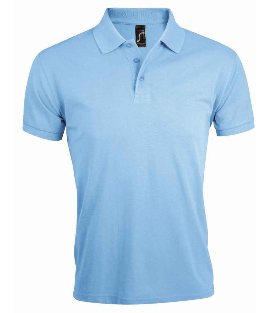 SOL'S SOL'S Prime Poly/Cotton Piqué Polo Shirt - Sky Blue (10571)