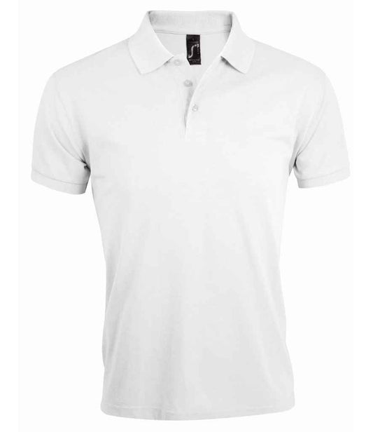SOL'S SOL'S Prime Poly/Cotton Piqué Polo Shirt - White (10571)