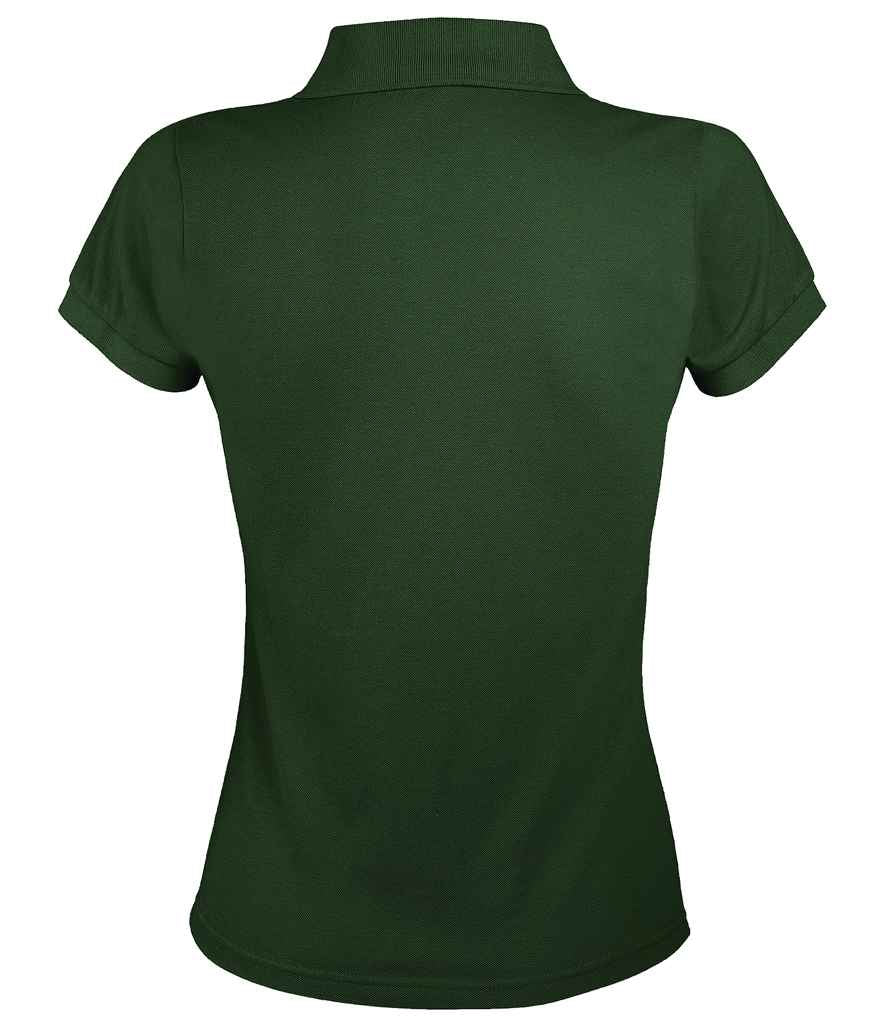 SOL'S SOL'S Ladies Prime Poly/Cotton Piqué Polo Shirt - Bottle Green (10573)
