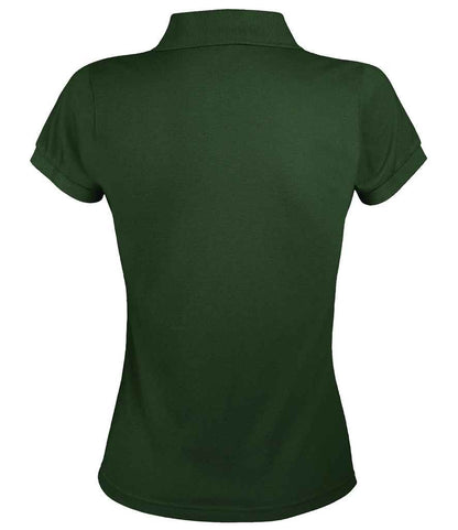 SOL'S SOL'S Ladies Prime Poly/Cotton Piqué Polo Shirt - Bottle Green (10573)