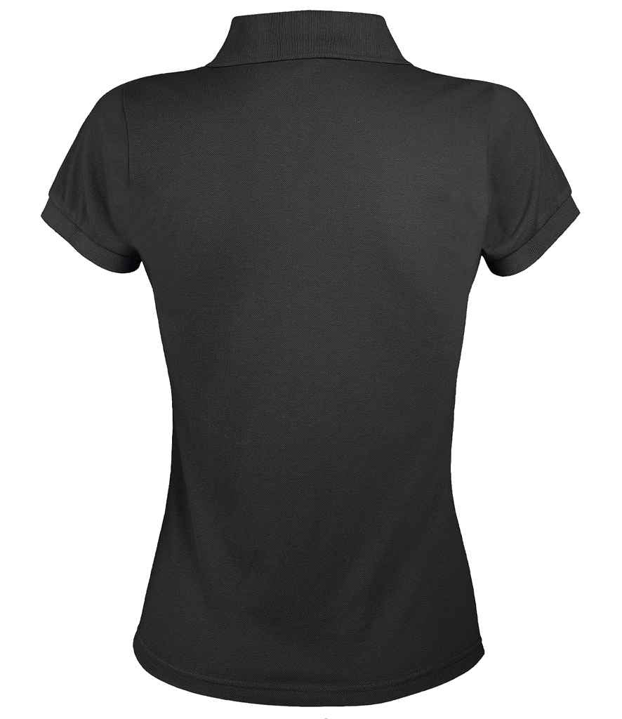 SOL'S SOL'S Ladies Prime Poly/Cotton Piqué Polo Shirt - Dark Grey (10573)