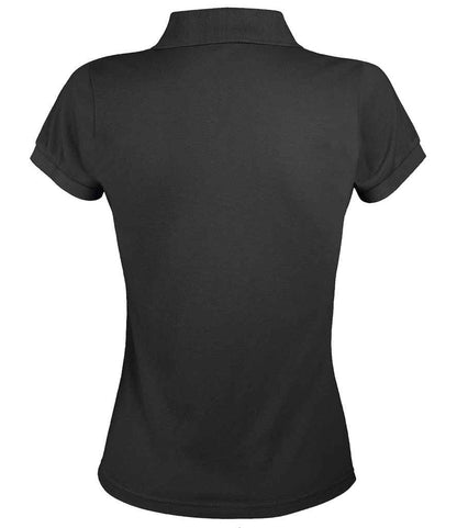 SOL'S SOL'S Ladies Prime Poly/Cotton Piqué Polo Shirt - Dark Grey (10573)