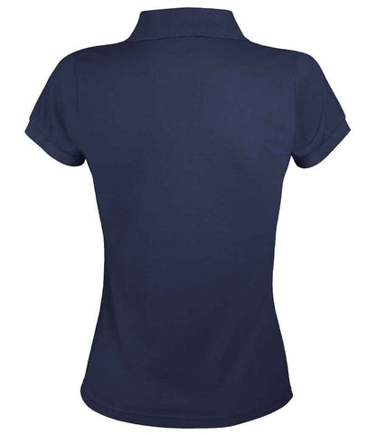 SOL'S SOL'S Ladies Prime Poly/Cotton Piqué Polo Shirt - French Navy (10573)