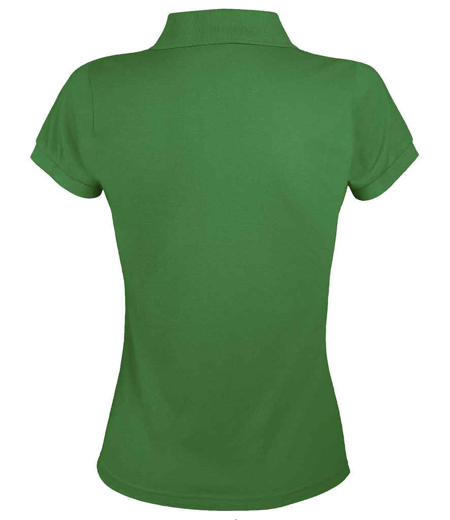 SOL'S SOL'S Ladies Prime Poly/Cotton Piqué Polo Shirt - Kelly Green (10573)