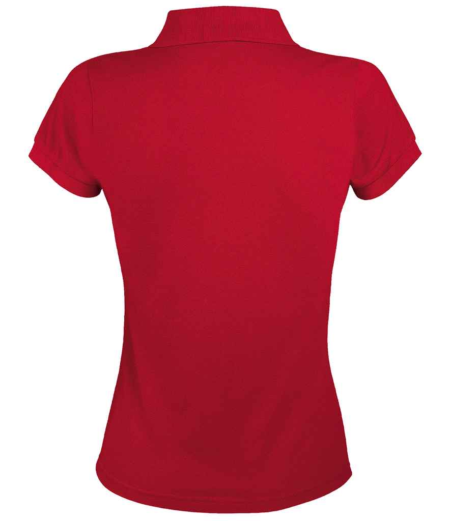 SOL'S SOL'S Ladies Prime Poly/Cotton Piqué Polo Shirt - Red (10573)