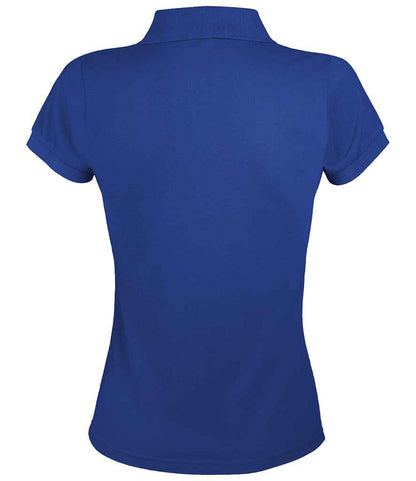 SOL'S SOL'S Ladies Prime Poly/Cotton Piqué Polo Shirt - Royal Blue (10573)