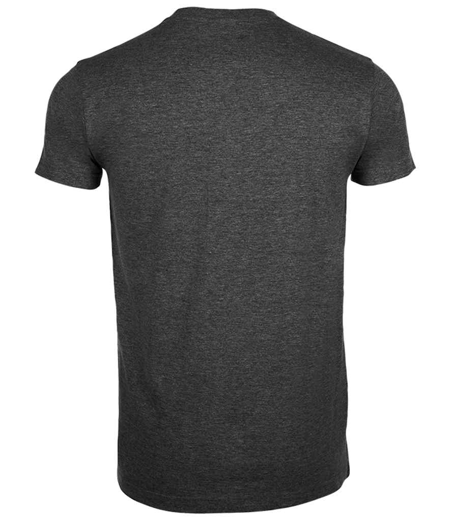 SOL'S SOL'S Imperial Fit T-Shirt - Charcoal Marl (10580)
