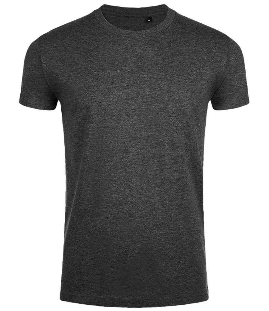 SOL'S SOL'S Imperial Fit T-Shirt - Charcoal Marl (10580)
