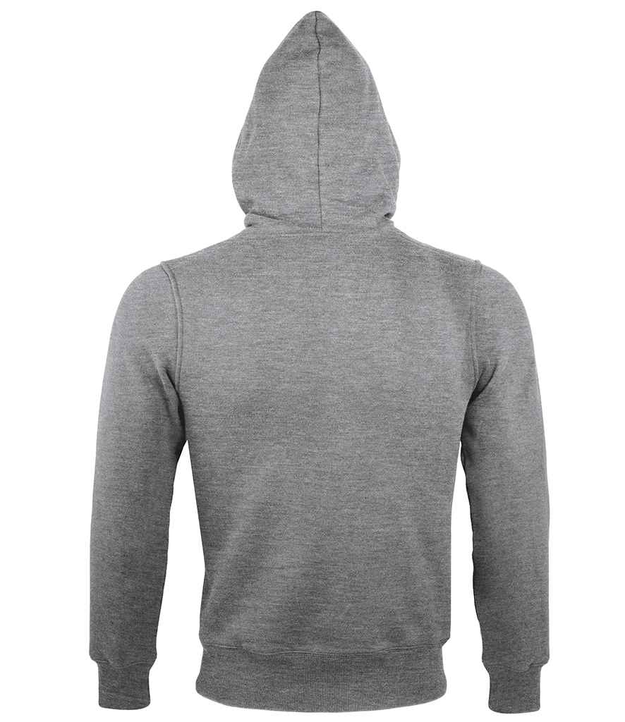 SOL'S SOL'S Unisex Sherpa Hooded Jacket - Grey Marl (10584)