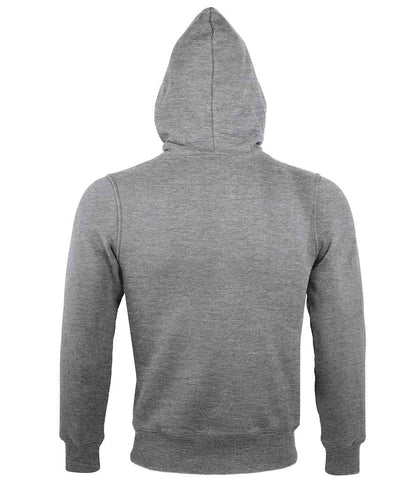 SOL'S SOL'S Unisex Sherpa Hooded Jacket - Grey Marl (10584)