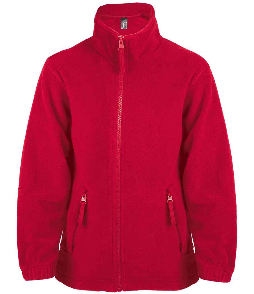 SOL'S SOL'S Kids North Fleece Jacket - Red (10589)