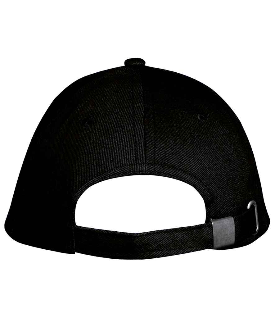 SOL'S SOL'S Long Beach Cap - Black/Red (10594)