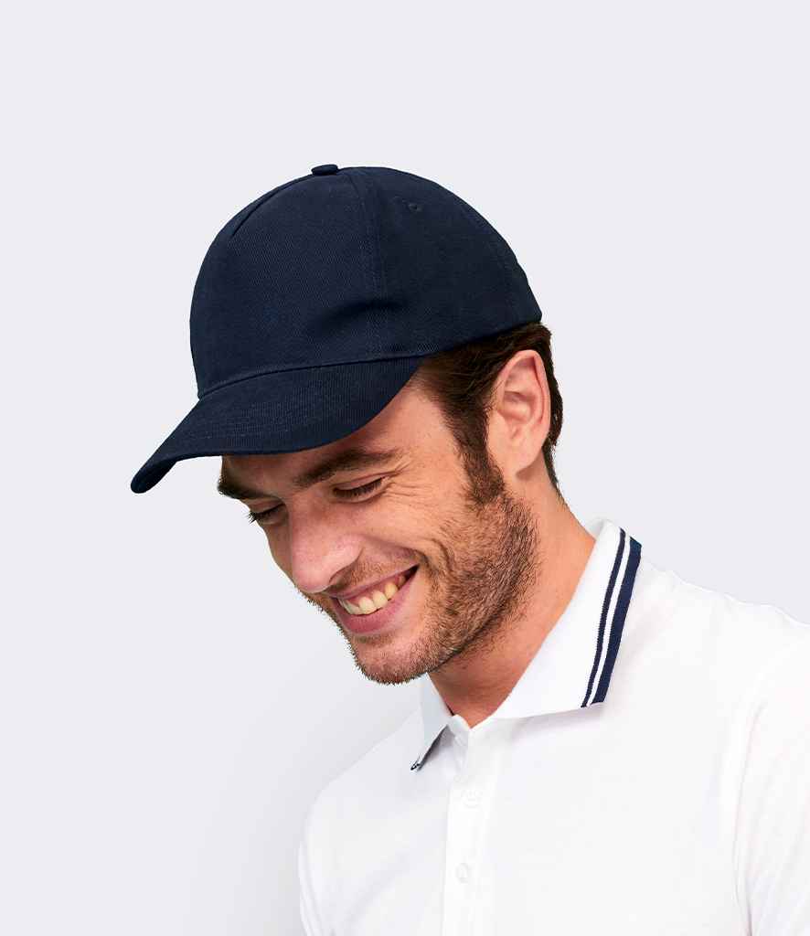 SOL'S SOL'S Long Beach Cap - French Navy (10594)