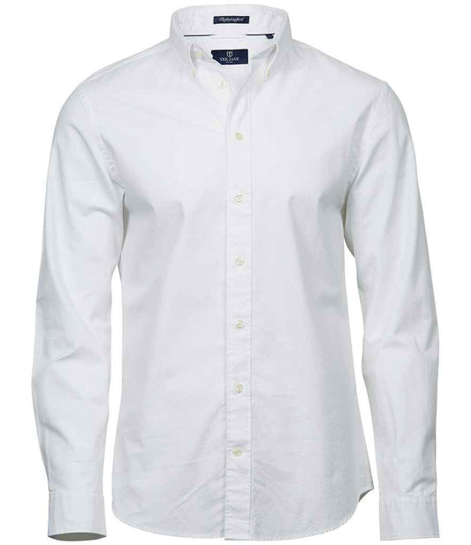 Tee Jays Perfect Long Sleeve Oxford Shirt - FRONT