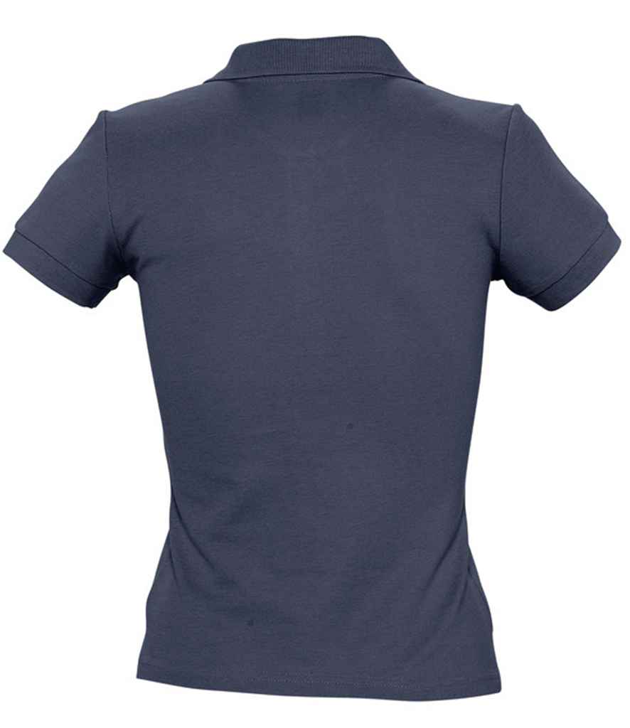 SOL'S SOL'S Ladies People Cotton Piqué Polo Shirt - Navy (11310)