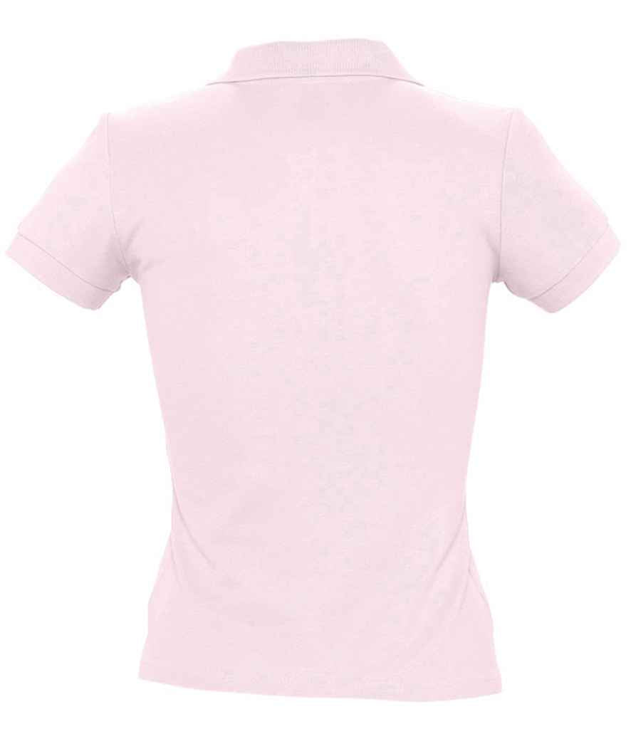 SOL'S SOL'S Ladies People Cotton Piqué Polo Shirt - Pale Pink (11310)