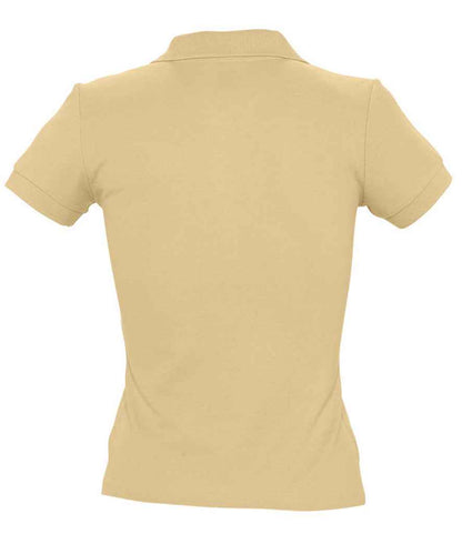 SOL'S SOL'S Ladies People Cotton Piqué Polo Shirt - Sand (11310)