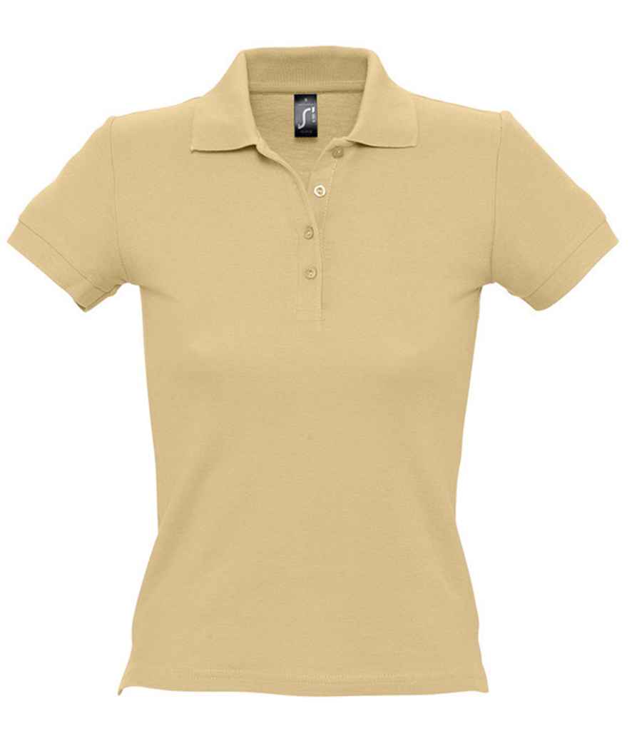 SOL'S SOL'S Ladies People Cotton Piqué Polo Shirt - Sand (11310)