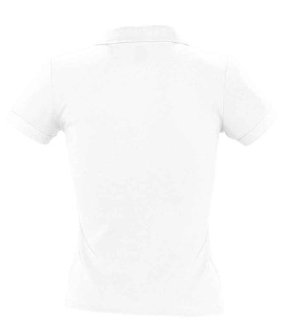 SOL'S SOL'S Ladies People Cotton Piqué Polo Shirt - White (11310)