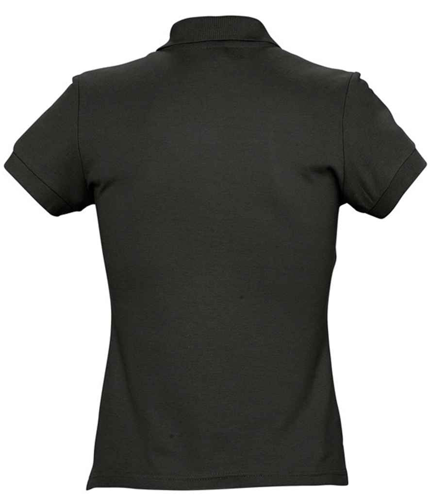 SOL'S SOL'S Ladies Passion Cotton Piqué Polo Shirt - Black (11338)