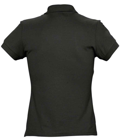 SOL'S SOL'S Ladies Passion Cotton Piqué Polo Shirt - Black (11338)