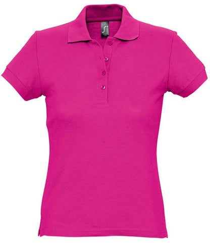 SOL'S SOL'S Ladies Passion Cotton Piqué Polo Shirt - Fuchsia (11338)