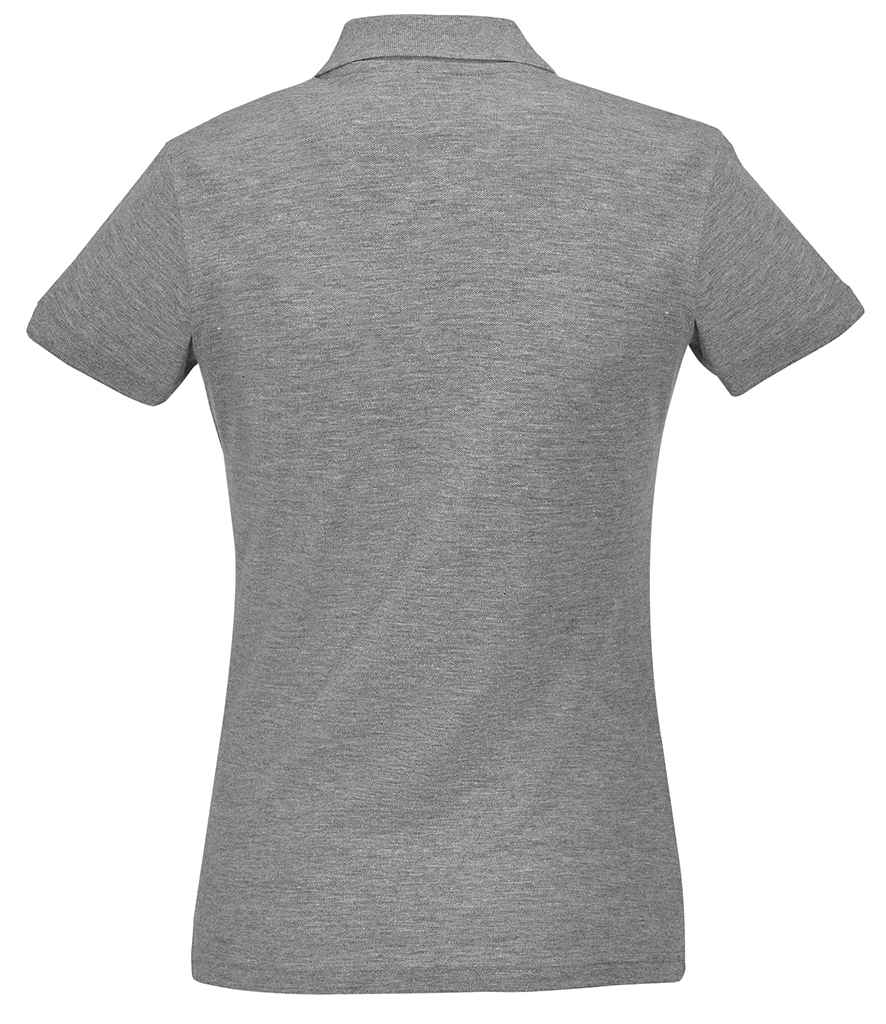 SOL'S SOL'S Ladies Passion Cotton Piqué Polo Shirt - Grey Marl (11338)