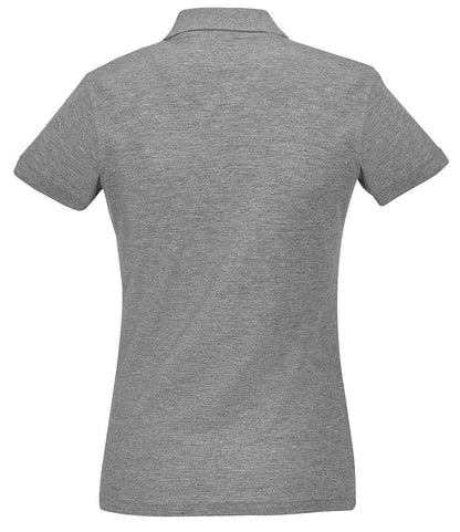 SOL'S SOL'S Ladies Passion Cotton Piqué Polo Shirt - Grey Marl (11338)