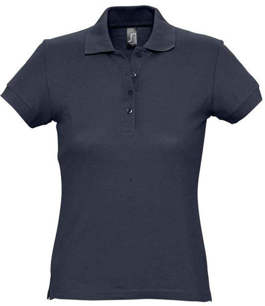 SOL'S SOL'S Ladies Passion Cotton Piqué Polo Shirt - Navy (11338)