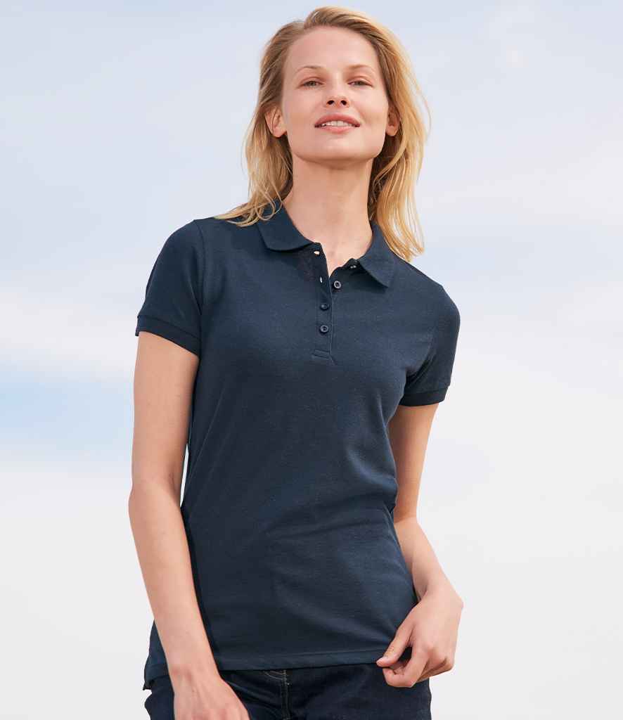 SOL'S SOL'S Ladies Passion Cotton Piqué Polo Shirt - Navy (11338)