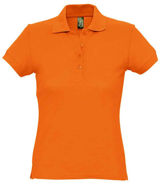 SOL'S SOL'S Ladies Passion Cotton Piqué Polo Shirt - Orange (11338)