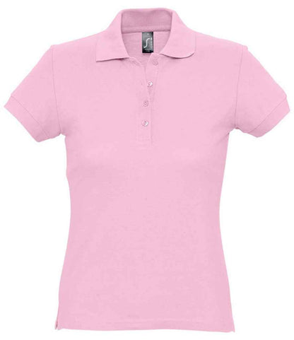 SOL'S SOL'S Ladies Passion Cotton Piqué Polo Shirt - Pink (11338)