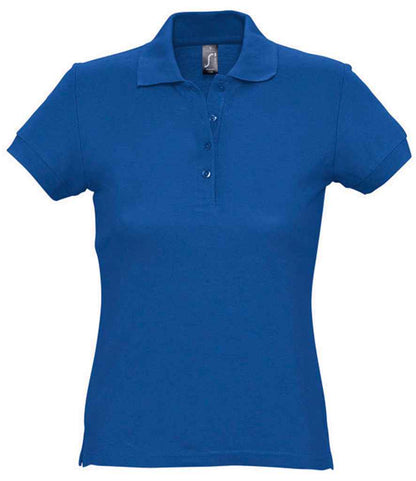 SOL'S SOL'S Ladies Passion Cotton Piqué Polo Shirt - Royal Blue (11338)