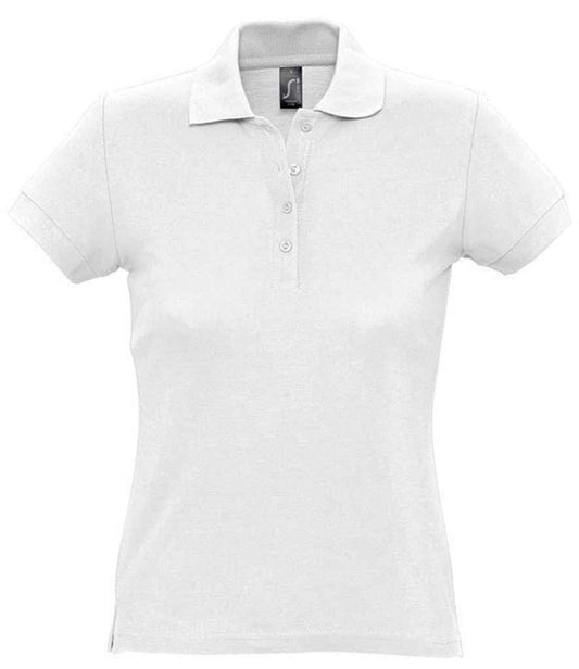 SOL'S SOL'S Ladies Passion Cotton Piqué Polo Shirt - White (11338)