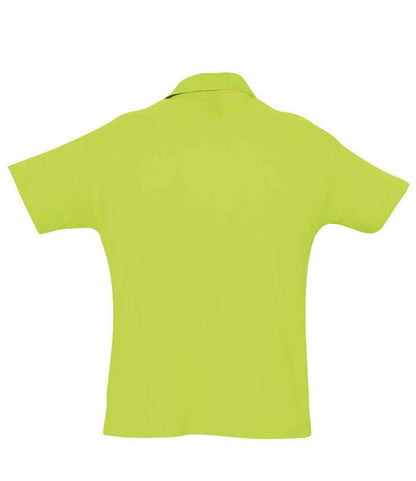 SOL'S SOL'S Summer II Cotton Piqué Polo Shirt - Apple Green (11342)