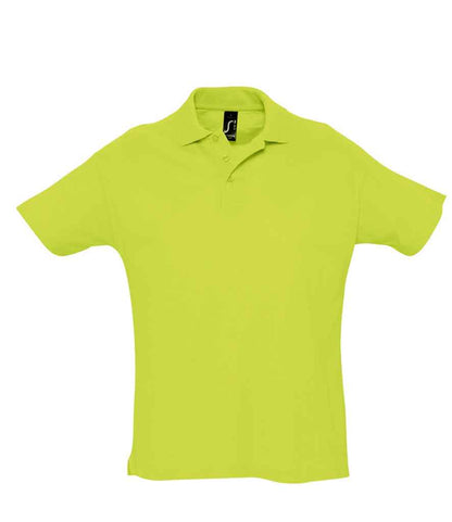SOL'S SOL'S Summer II Cotton Piqué Polo Shirt - Apple Green (11342)
