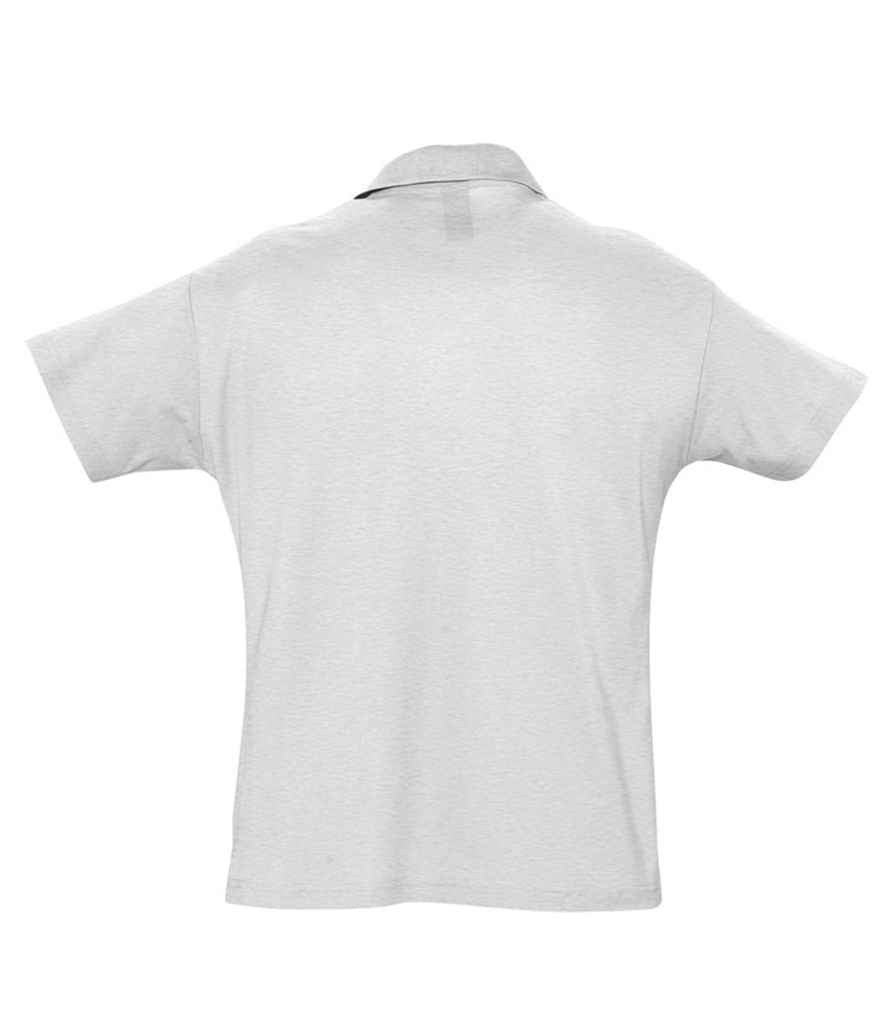 SOL'S SOL'S Summer II Cotton Piqué Polo Shirt - Ash (11342)