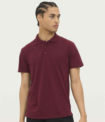 SOL'S SOL'S Summer II Cotton Piqué Polo Shirt - Burgundy (11342)