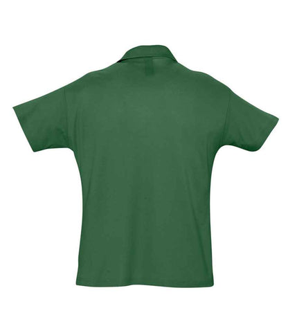 SOL'S SOL'S Summer II Cotton Piqué Polo Shirt - Golf Green (11342)