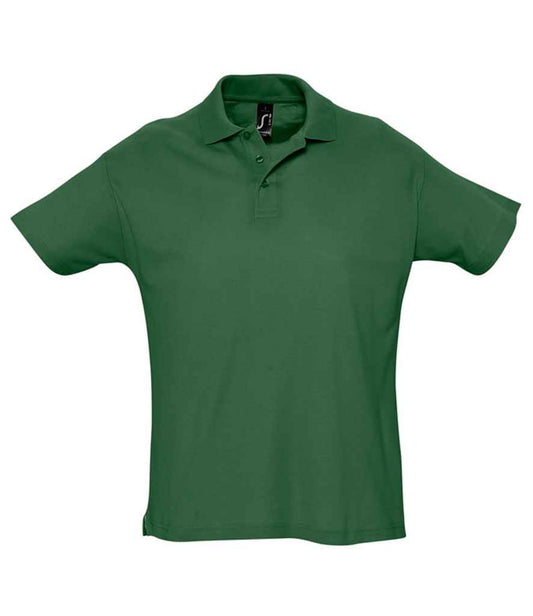 SOL'S SOL'S Summer II Cotton Piqué Polo Shirt - Golf Green (11342)
