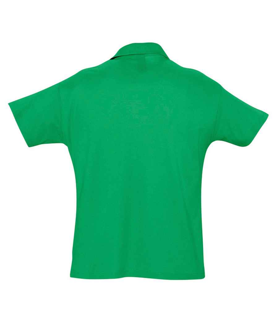SOL'S SOL'S Summer II Cotton Piqué Polo Shirt - Kelly Green (11342)