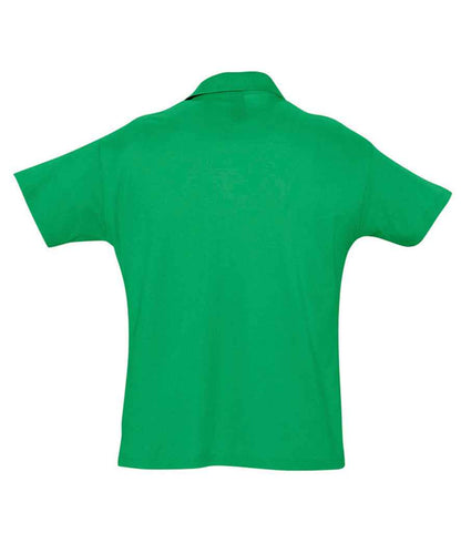 SOL'S SOL'S Summer II Cotton Piqué Polo Shirt - Kelly Green (11342)