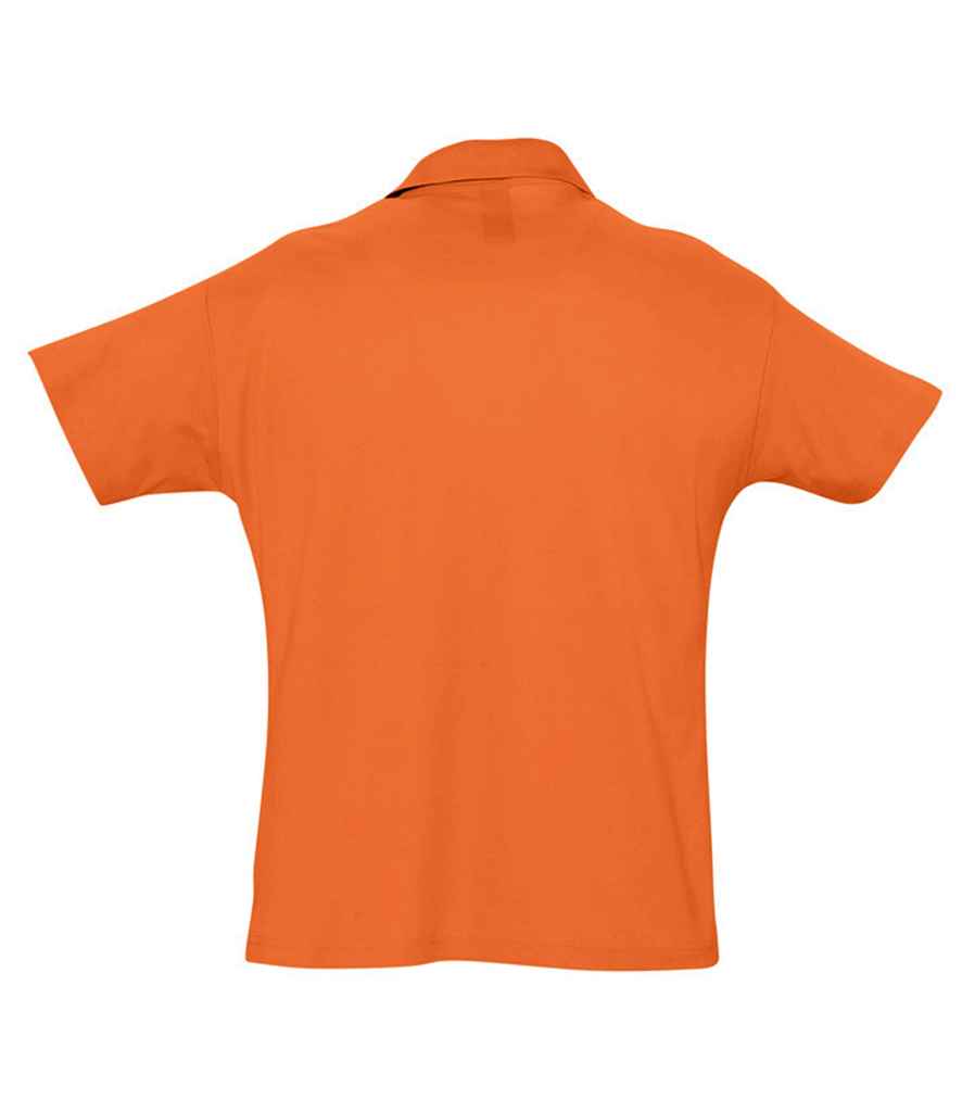 SOL'S SOL'S Summer II Cotton Piqué Polo Shirt - Orange (11342)