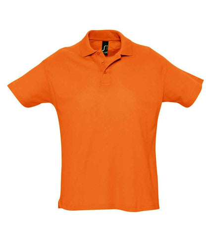 SOL'S SOL'S Summer II Cotton Piqué Polo Shirt - Orange (11342)