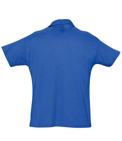 SOL'S SOL'S Summer II Cotton Piqué Polo Shirt - Royal Blue (11342)